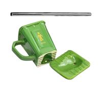 Gihioue Tazas de té de cerámica, cubo de basura para bebidas