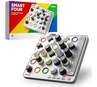 GiiKER Smart Four, juego de mesa de estrategia de 4 ganancias con árbitro integrado para 1 2 jugadores, juegos de viaje para niños a partir de 6 12 años