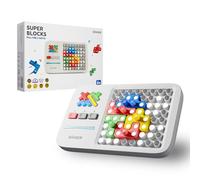 GiiKER Super Blocks Juego de Rompecabezas de Coincidencia de Patrones, Juego de Habilidad Original con Más de 1000 Desafíos para Niños y Adolescentes, Relleno de Cestas de Pascua, Regalos de