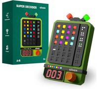 Giiker Super Decoder - Juego de Descifrar Códigos con 600 Niveles Progresivos - 1-2 Jugadores - Juego Portátil de Lógica y Deducción para Niños y Adultos - Juegos para Viajes - Regalos Niños 6 Años
