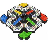 Giiker Super Ludo - Parchís Automático Electrónico con Dados Digitales e Indicadores LED para 2-4 Jugadores - Juego de Mesa Familiar con Modo IA Integrada - Juegos para Viajes - Regalos Niños 6 Años