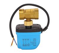 Giilayky - Válvula de zona de 2 vías, válvula de dos vías, motor válvula de bola esférica eléctrica eléctrica eléctrica 220 V DN20 (G3/4 pulgadas)