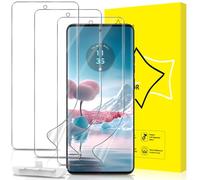 GiiYoon 3 Piezas Protector de Pantalla para Motorola Moto Edge 40 Neo, Película de Hidrogel Flexible de TPU, Curva 3D de Cobertura Completa, Fácil instalación, Sin Burbujas