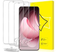 GiiYoon 3 Piezas Protector de Pantalla para Oppo Reno 13 Pro 5G [No es de cristal], Película de Hidrogel Flexible de TPU, Curva 3D de Cobertura Completa, Fácil instalación, Sin Burbujas