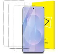 GiiYoon-3 Piezas Protector de Pantalla para Samsung Galaxy S25 Edge 5G Cristal Templado, [Sin Burbujas] [Cobertura Completa] [9H Dureza] Vidrio Templado HD Protector Pantalla