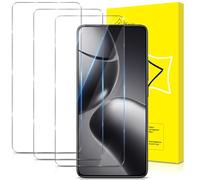 GiiYoon-3 Piezas Protector de Pantalla para Xiaomi 14T/Xiaomi 14T Pro 5G Cristal Templado, [Sin Burbujas] [Cobertura Completa] [9H Dureza] Vidrio Templado HD Protector Pantalla