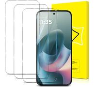 GiiYoon-3 Piezas Protector Pantalla para Motorola Moto G87/G77/G67 5G | Cristal Templado, Sin Burbujas, Anti-Arañazo, Cobertura Completa, 9H Dureza,Vidrio Templado HD Protector Pantalla