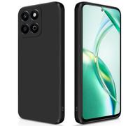 GiiYoon Funda para Honor 200 Smart 5G, Case de Silicona Suave de TPU Carcasa Protector de Goma Fexible Prueba Liviano y a Delgado de Golpes Antirrayas para Teléfono (Negro)