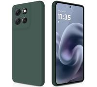 GiiYoon Funda para Motorola Moto G86 5G, Case de Silicona Suave de TPU Carcasa Protector de Goma Fexible Prueba Liviano y a Delgado de Golpes Antirrayas para Teléfono (Verde)