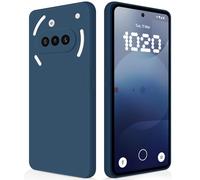 GiiYoon Funda para Nothing Phone 3a, Case de Silicona Suave de TPU Carcasa Protector de Goma Fexible Prueba Liviano y a Delgado de Golpes Antirrayas para Teléfono (Azul)