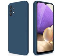 GiiYoon Funda para Samsung Galaxy A32 5G / M32 5G, Case de Silicona Suave de TPU Carcasa Protector de Goma Fexible Prueba Liviano y a Delgado de Golpes Antirrayas para Teléfono (Azul)