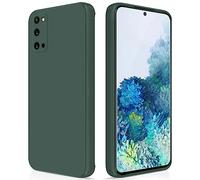 GiiYoon Funda para Samsung Galaxy S20, Case de Silicona Suave de TPU Carcasa Protector de Goma Fexible Prueba Liviano y a Delgado de Golpes Antirrayas para Teléfono Samsung Galaxy S20(Verde)