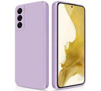 GiiYoon Funda para Samsung Galaxy S22+ / S22 Plus 5G, Case de Silicona Suave de TPU Carcasa Protector de Goma Fexible Prueba Liviano y a Delgado de Golpes Antirrayas para Teléfono (Violeta)