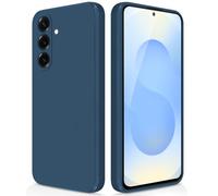 GiiYoon Funda para Samsung Galaxy S25 5G, Case de Silicona Suave de TPU Carcasa Protector de Goma Fexible Prueba Liviano y a Delgado de Golpes Antirrayas para Teléfono (Azul)