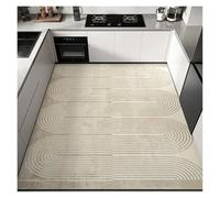 GIJMZY Alfombras Cocina Carpet in The Kitchen Large PVC Leather Mat Non-Slip Waterproof Oil-Proof Floor Mats Modern Home Decoration(Color10,200x300cm(79x118in))