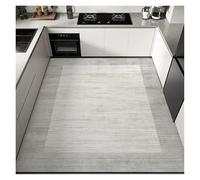 GIJMZY Alfombras Cocina Carpet in The Kitchen Large PVC Leather Mat Non-Slip Waterproof Oil-Proof Floor Mats Modern Home Decoration(Color04,180x280cm(71x110in))