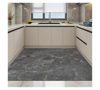 GIJMZY Alfombras Cocina Marble Pattern Kitchen Carpet Stone Pattern Foot Mat Resistant PVC Rug Waterproof Anti-Slip Art Floor Mat(COLOR06,50x160cm)