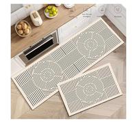 GIJMZY Alfombras Cocina Modern Waterproof Washable Kitchen Rug Long Non-Slip Absorbent Long Floor Mat Bedroom Hallway Corner Entrance Doormat Carpet(Color05,50cmx80cm 1pc)