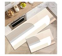 GIJMZY Alfombras Cocina Modern Waterproof Washable Kitchen Rug Long Non-Slip Absorbent Long Floor Mat Bedroom Hallway Corner Entrance Doormat Carpet(Color04,40x60cm and 40x120cm)