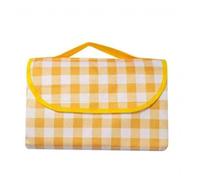 GIJMZY Large Picnic Blanket Beach Blankets,Outdoor Foldable Waterproof Sand Mat For Camping Hiking Travel Family(Yellow,200cmX300cm)
