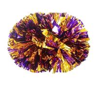 GIJMZY Pompones Animadora 2 Pompones de Animadora metálicos for Fiestas de Baile, conciertos, decoración, Suministros for Clubes(Color 3)