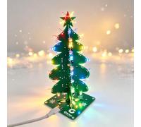 Gikfun Kit avanzado de soldadura para árbol de Navidad, proyecto STEM para adultos, regalo GK1033