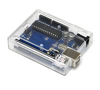 Gikfun Uno R3 R4 - Funda transparente para computadora compatible con Arduino UNO R3 R4 EK1655