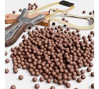 Giklux 800 Stück Munizioni per Fionda 9mm, Palline di Argilla per Fionda Professionale per Caccia, Fionda per Adulti, Fionda a Elastico, Fionda Sportiva, Palline per Fionda, Munizioni per Fionda