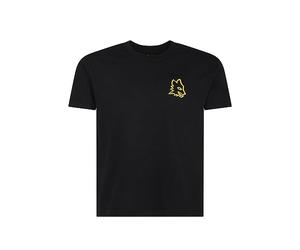 GIL S.R.L. TSG-Lupa Camiseta, Negra, 8-10 años Unisex niños