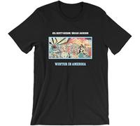 Gil Scott-Heron Brian Jackson Winter in America T Shirt Album Cover Art LP Vinyl Black Size M