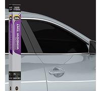 Gila - Adhesivo estático de Tinte para Ventana de automóvil, VLT del 5%, fácil de Instalar, Control de deslumbramiento, privacidad, 0,6 x 2 m, 61 x 198 cm, supernegro limusina, JS242