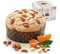 GILBER, Panettone piamontés clásico, suave con pasas, fruta confitada y glaseado, 1 kg, postre tipico Italiano, caja de regalo de cartón