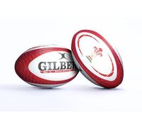Gilbert- Balon Rugby Replica Gales, Talla Mini