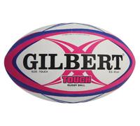Gilbert Men's Touch Rugby Specialist Ball - Pink/Blue