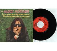 Gilbert Montagné - Dans mon piano il y a des oiseaux - Elle chantait ma vie en musique (Vinyle, 45 tours 7") Columbia / CBS 1502, 1973