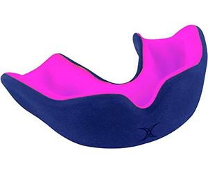 Gilbert - Protector de Dientes para Adulto (ortodontia), Color Azul Marino y Rosa