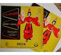 Gilbert & Sullivan - Gilbert & Sullivan - The Mikado - 12" LP Double 1958 - Decca LK 4010/4011 - UK Press