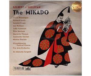 Gilbert & Sullivan , Pro Arte Orchestra Of London , Glyndebourne Festival Chorus , Sir Malcolm Sargent - The Mikado - His Master's Voice - SXDW 3019, His Master's Voice - 0C 187 ? 00131/2
