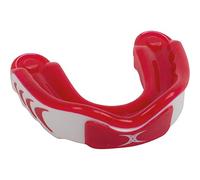 Gilbert Virtuo 3DY Protector bucal, Unisex, Rojo/Blanco, Talla única