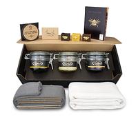 Gilboys Kit de pulido de muebles de cera de abeja premium: un kit completo para todos tus muebles antiguos y de mediados de siglo