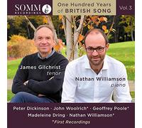 Gilchrist - Peter Dickinson, Madeleine Dring, Nathan Williamson, John Woolrich, Geoffrey Poole: One Hundred Years of British Song, V