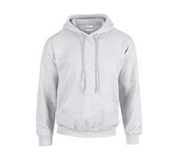 Gildan 18500 50/50 Sudadera con capucha para hombre monocolor Ashgrey XXL