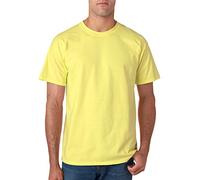 Gildan 2000 Mens Short Sleeve Ultra Cotton T-Shirt Tee - Cornsilk - Small
