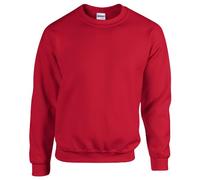 Gildan 50/50 Adult Crewneck Sweat-Sudadera Hombre marrón Brown (Garnet) Large