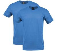 Gildan Softstyle-Camiseta de algodón, Estilo G64000, múltiple, Zafiro (Paquete de 2), XXL (Pack de 2) para Hombre