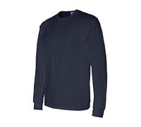 Gildan Dryblend Adult Long Sleeve T-Shirt, 2-Pack Camisa, Azul Marino, XL (Pack de 2) para Hombre