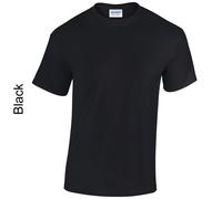 Gildan Camiseta Cuello Redondo Algodón Jersey Manga Corta Multipack