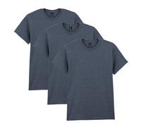 Gildan Camiseta de Algodón Grueso, Estilo G5000, para Hombre, Gris (Dark Heather), L