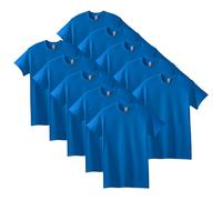 Gildan Camiseta de Algodón Grueso, Estilo G5000, para Hombre, Royal (10-pack), M