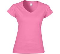 Gildan- Camiseta de manga corta con cuello en forma de V para mujer UTBC491_1